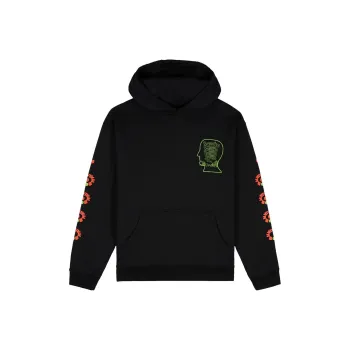 Brain Dead Lizard Cowboy Hoodie 'Black'