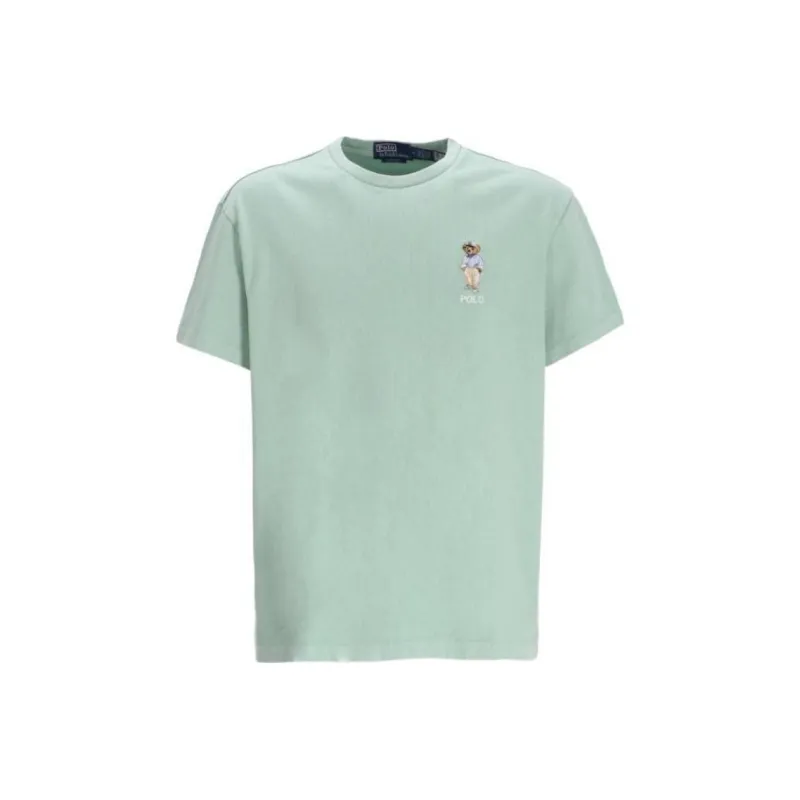 Polo Ralph Lauren Polo Bear Detailed Crewneck T Shirt-0