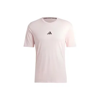 Adidas T Shirt Men's Sand Pink/Black