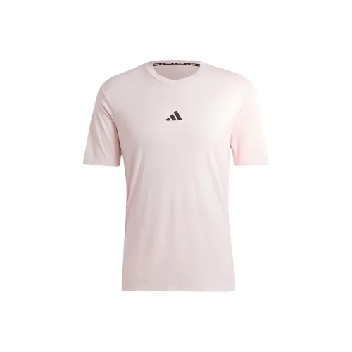 Adidas T Shirt Men's Sand Pink/Black