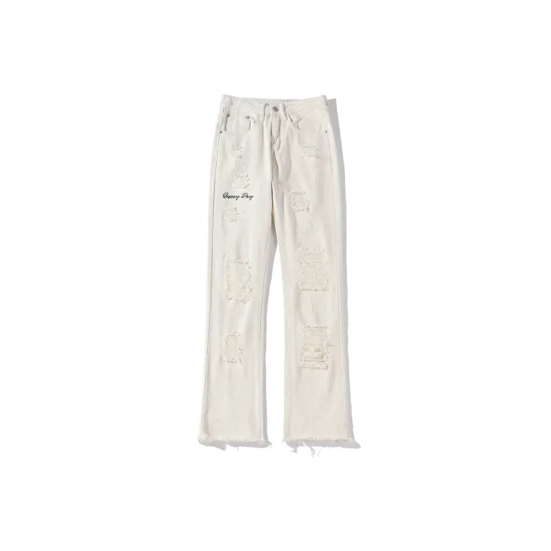 Qnxeey Jeans Unisex-1