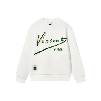 FILA Van Gogh Museum 2.0 Sweatshirts Men Cloud White