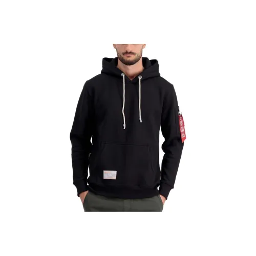 Alpha Industries Sweatshirts Men Black