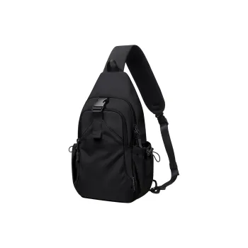 GOLF Fabric Sling Bag Unisex Apricot/Black