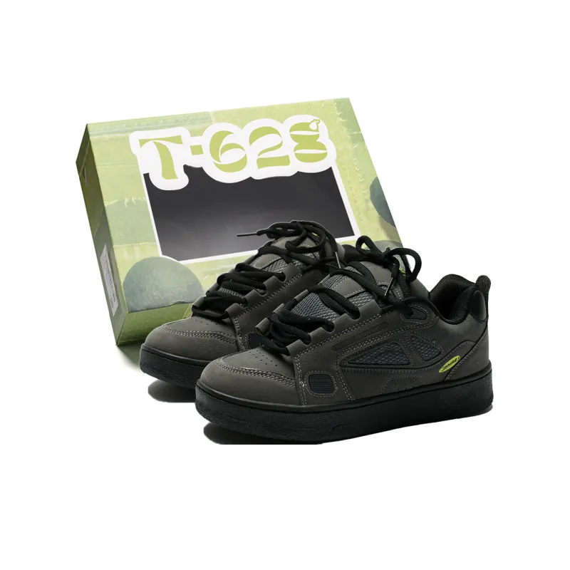 T628 Non slip Lightweight Low Top Skateboard Shoes Unisex-28