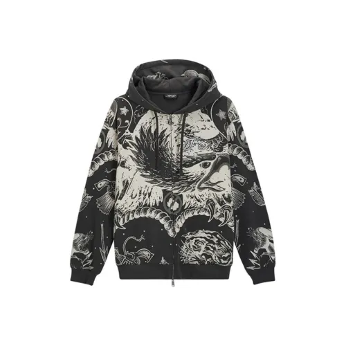 Ed Hardy FW24 Sweatshirt Men's Dark Marble