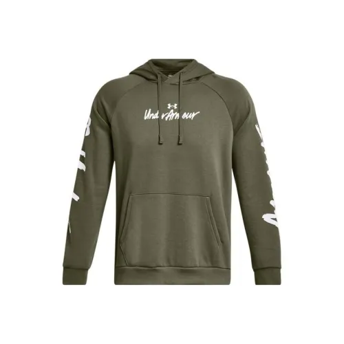 Under Armour UA Project Rock Rival Sweatshirt Mens Modern Gray