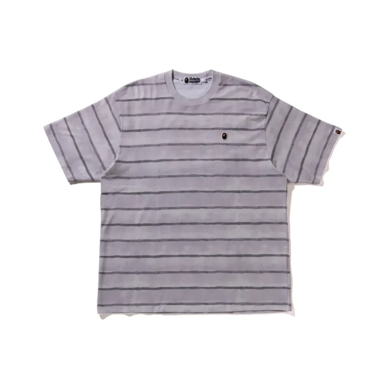 A BATHING APE Wave Pattern One Point Relaxed Fit Tee-0