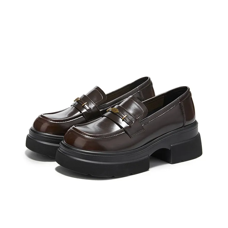 DAPHNE Loafers Women's Black/Brown-2