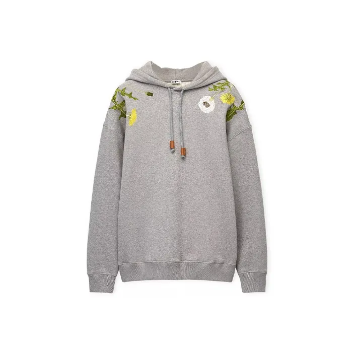 LOEWE Anagram Flowers Hoodie-0