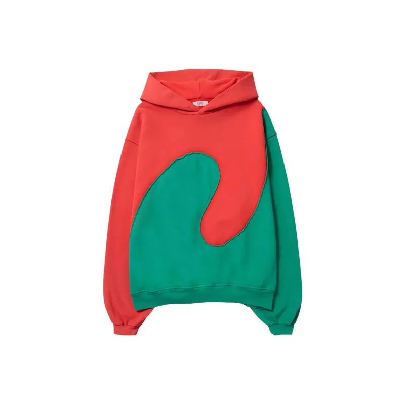 ERL Swirl Fleece Hoodie-0