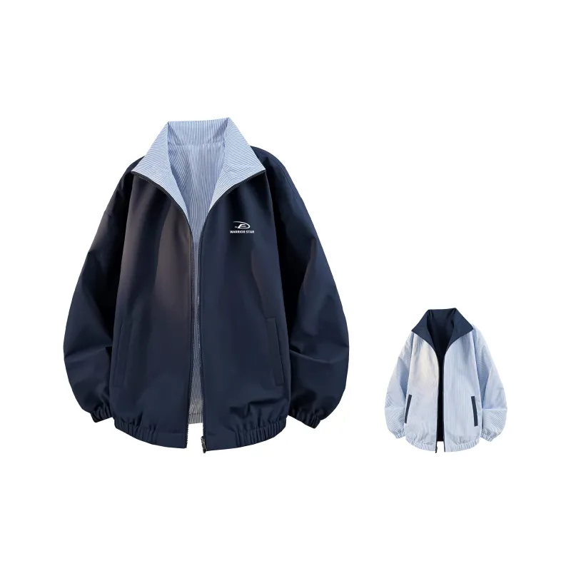 Warrior Jacket Unisex Navy Blue-0