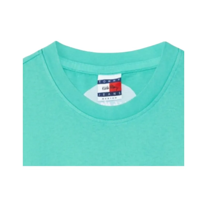 Keith Haring X Tommy Hilfiger TOMMY JEANS X Keith Haring Co branded Series T Shirts Unisex Lake Blue L7G-2