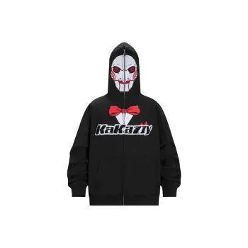 KAKAZZY Sweatshirts Unisex Black