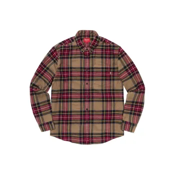 Supreme Tartan Flannel Shirt