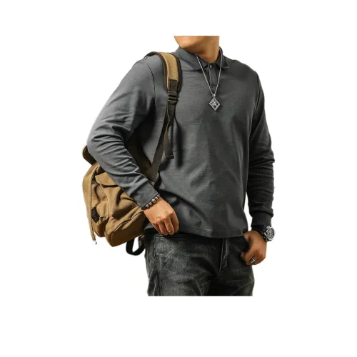 Seasonal Words T Shirt Men's Gray