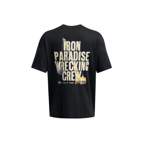 Under Armour Johnson Project Rock T Shirt Men's Black