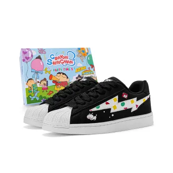 Crayon Shinchan Balance Lightweight Support Low-Top Skateboard Shoes Unisex