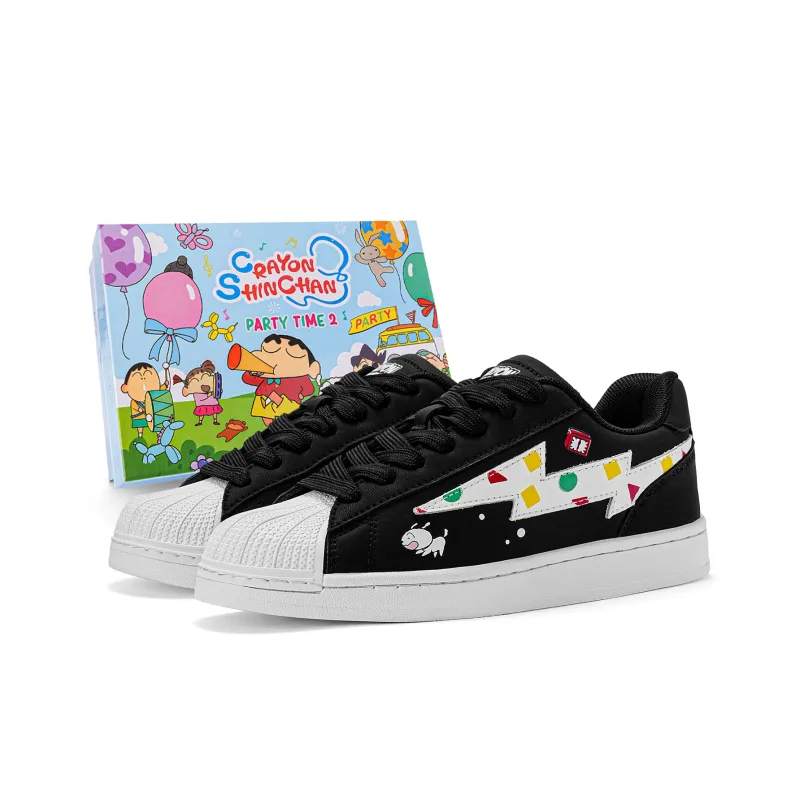 Crayon Shinchan Balance Lightweight Support Low-Top Skateboard Shoes Unisex-33