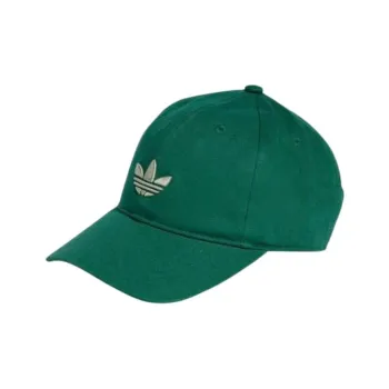 Adidas Cotton Baseball Caps Unisex Green
