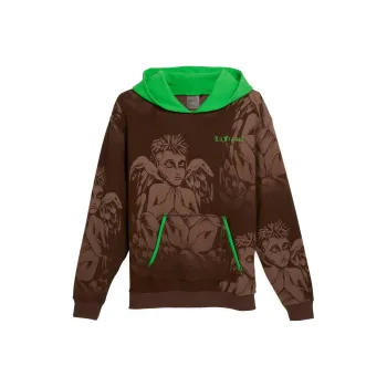 PUMA Sweatshirts Men Tan Green