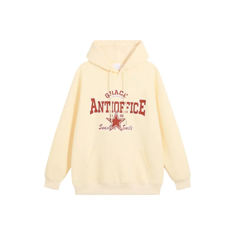 Antioffice Sweatshirt Unisex White-21