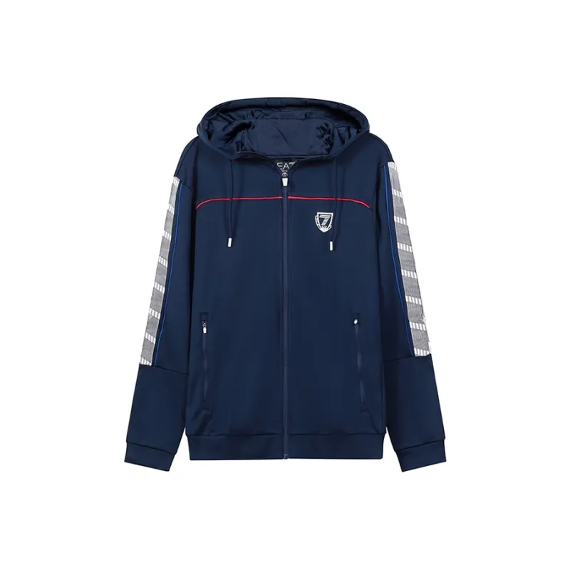 EMPORIO ARMANI EA7 FW22 Sweatshirt Men's Marine Blue-0