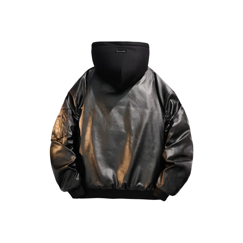 PAUL COSTELLOE Leather Jacket Unisex-1