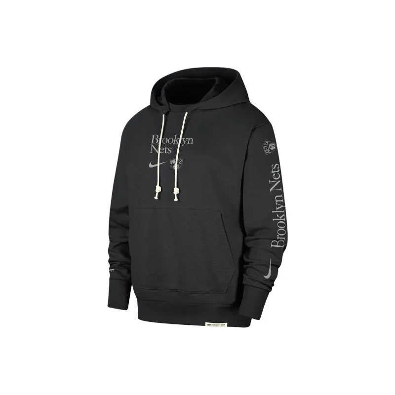 Nike Brooklyn Nets Standard Issue Courtside Men's Nike Dri FIT Nba Hoodie-0