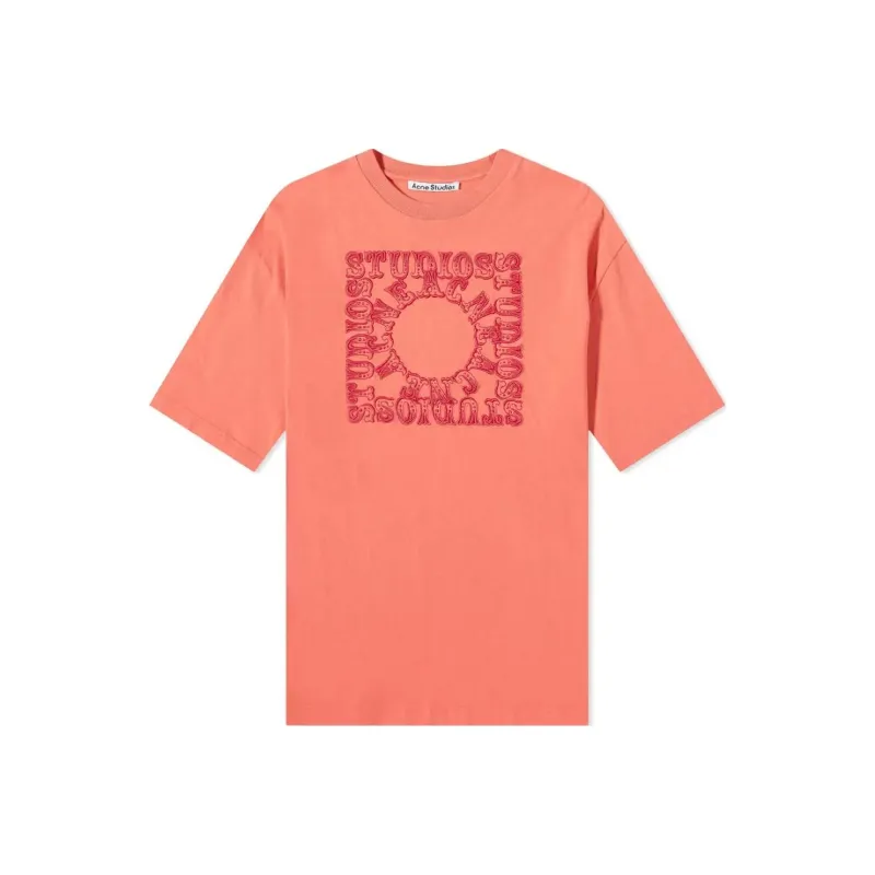 Acne Studios T-Shirts Men Red-0