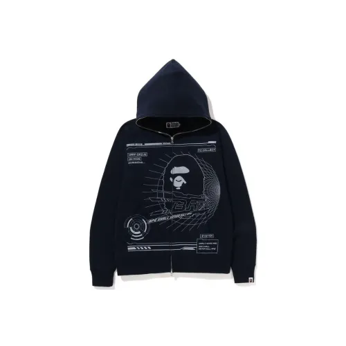 A BATHING APE To Collect Overprinted Full Zip Hoodie