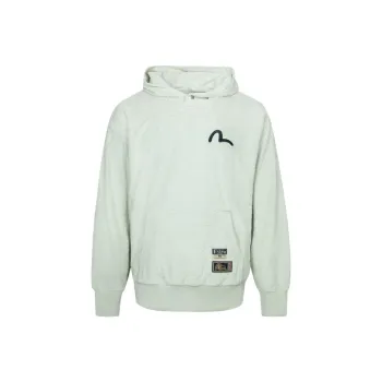 EVISU Monogram jacquard Embroidered Hoodie