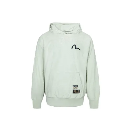 EVISU Monogram jacquard Embroidered Hoodie