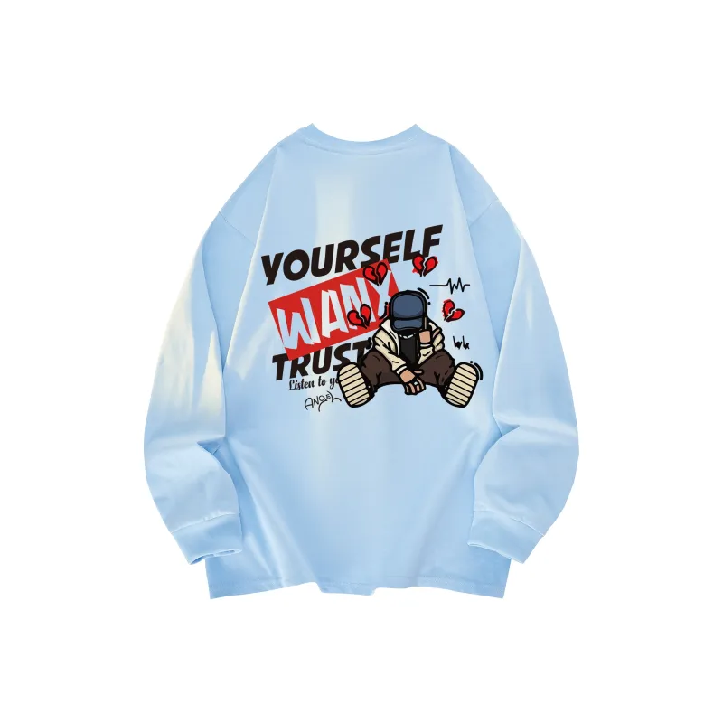 WANX Long Sleeved T Shirts Unisex-10