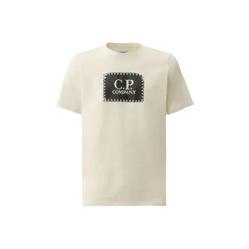 C.P.Company FW24 T Shirt Men's White Gauze
