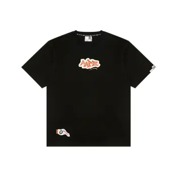 Aape Logo embellished Cotton T shirt