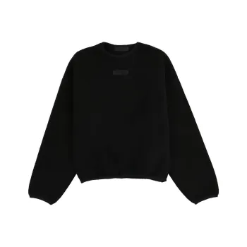 Fear Of God Essentials Fleece Logo appliqué Jumper