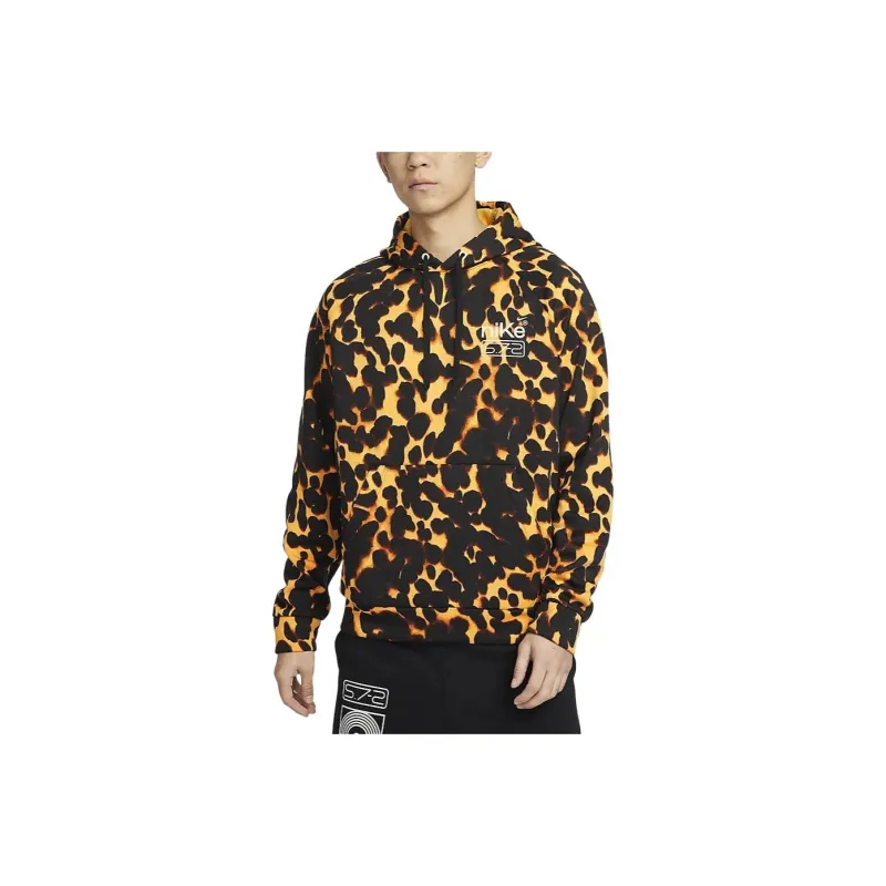 Nike Therma FIT Studio '72 Sweatshirt Men's Black Yellow-0