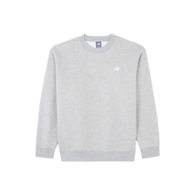 New Balance Sport Essentials Fleece Crew Sweatshirt Men's Gray-0
