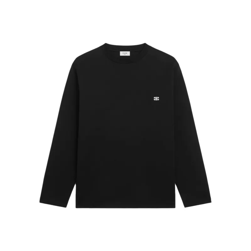 CELINE Triomphe T shirt In Cotton Jersey-0