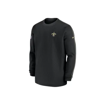 Nike New Orleans Saints Sideline Coach Men's Nike Nfl Long Sleeve Top