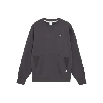 PUMA Sweatshirts Unisex Charcoal Black