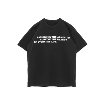 Sacai Bill Cunningham Collaboration T-Shirts Unisex Black