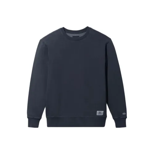 Alpha Industries Sweatshirts Men Blue