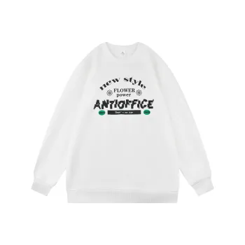 Antioffice Sweatshirts Unisex White