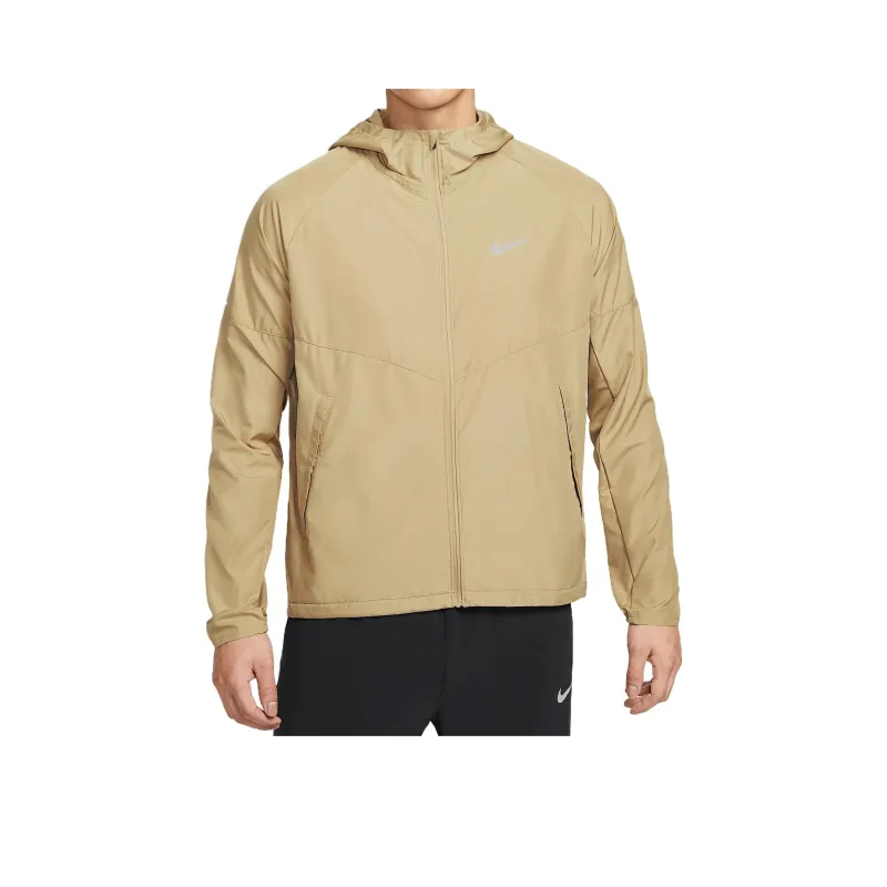 Nike MILER Repel Windrunner Jacket Men's Apricot Tea Brown-0