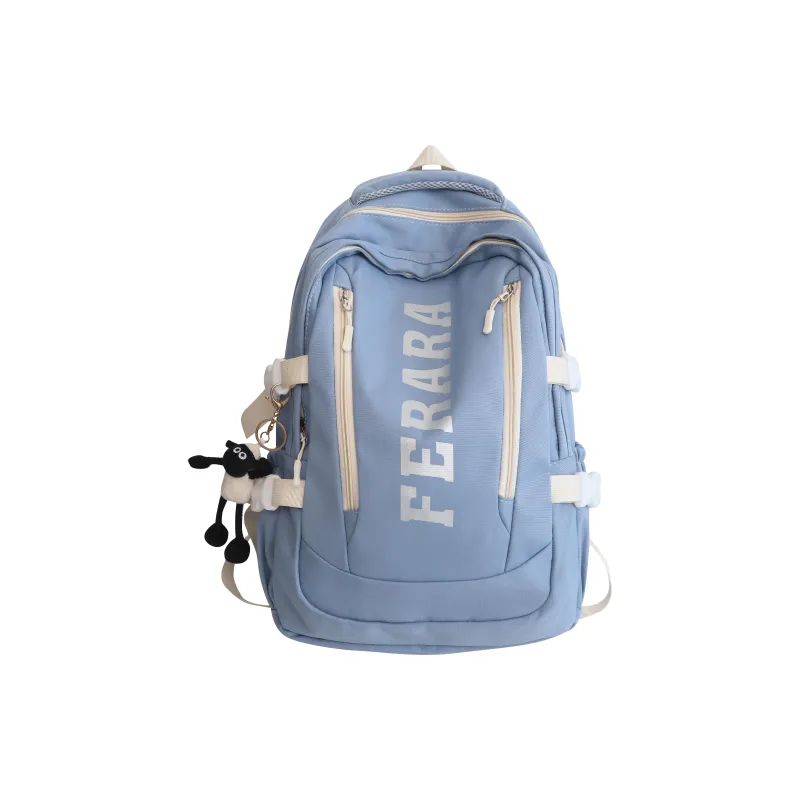 Deli Bear Nylon Backpack Unisex Multicolor-9