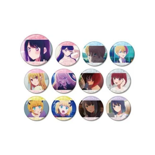 ARMA BIANCA Hoshino Ai Hoshino Ai Kae Hoshino Rumi Kana Arima Kana Kurokawa MEM Chou Oshi No Ko Scene Badge Badges