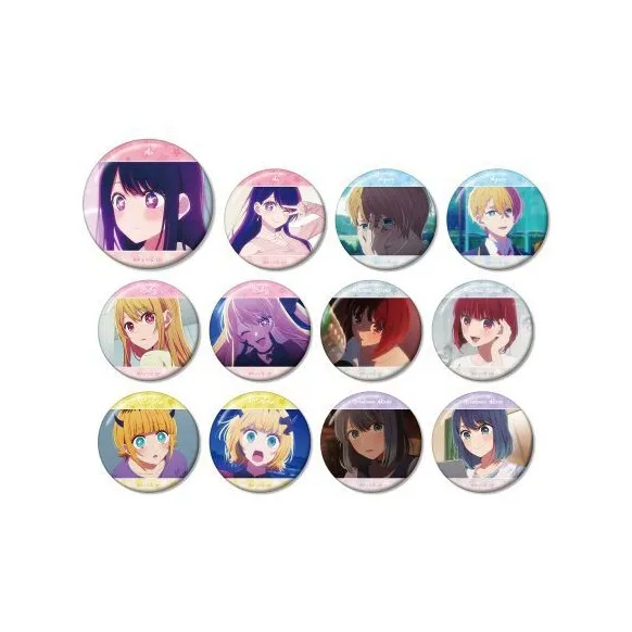 ARMA BIANCA Hoshino Ai Hoshino Ai Kae Hoshino Rumi Kana Arima Kana Kurokawa MEM Chou Oshi No Ko Scene Badge Badges-0