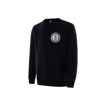 NBA Brooklyn Nets Sweatshirts Unisex Midnight Black